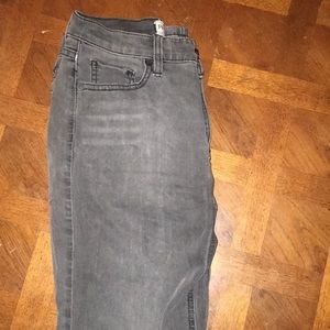 Free people black skinny jeans